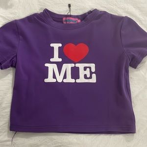 Edikted “I ❤️ me” baby tee